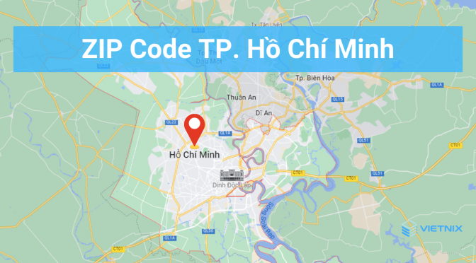 (Update 2022) Bảng mã ZIP Code HCM đầy đủ 24 quận huyện