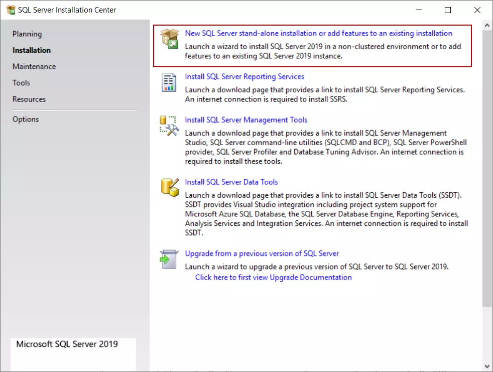 Cài đặt SQL Server - bước 4