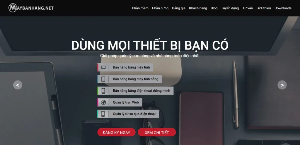 Phần mềm quản lý bán hàng MAYBANHANG.NET